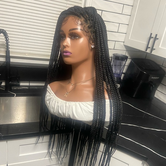 Other - Human hair lace front braided wig
